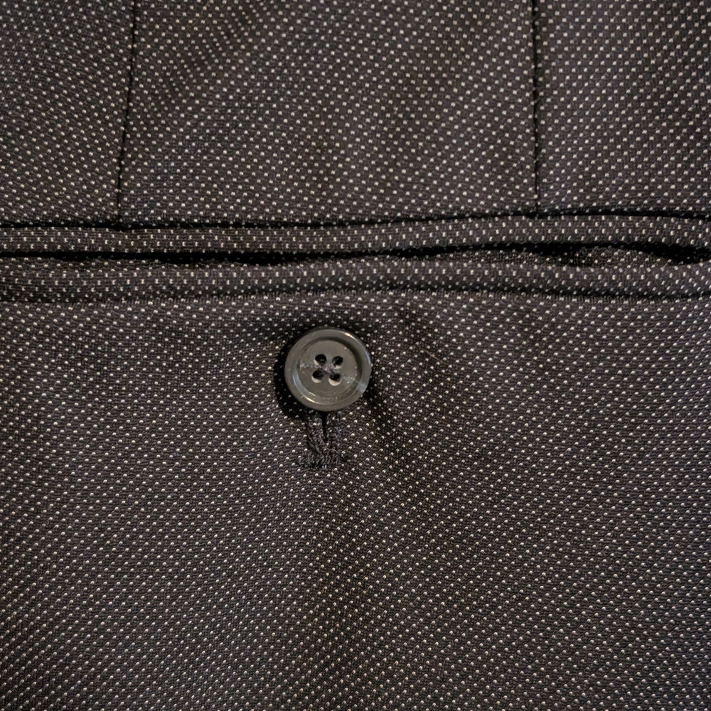 Perry Ellis Navy Slim Stretch Suit